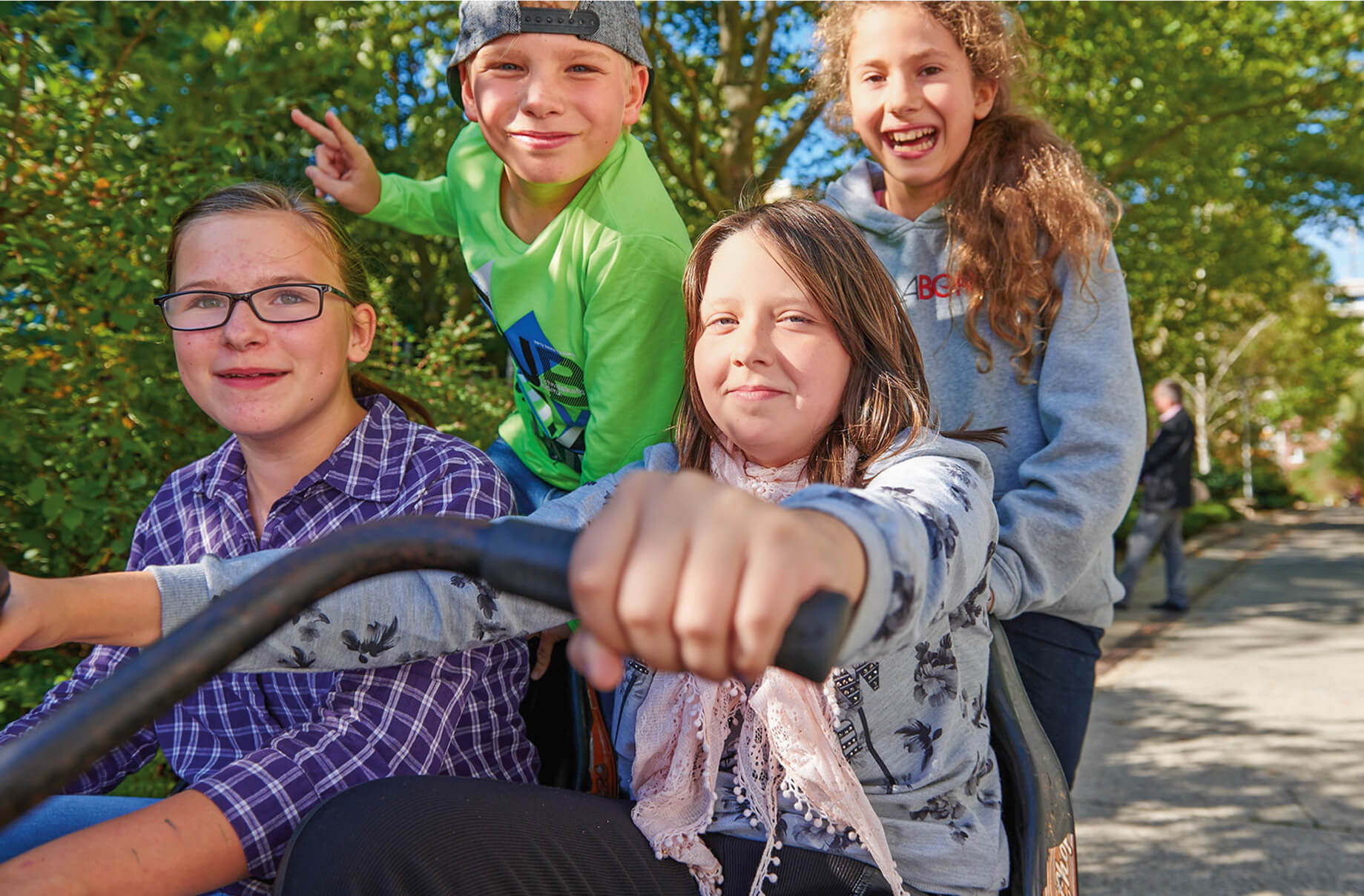 „Jumpers“ fördert mithilfe der Rittal Foundation benachteiligte Kinder in Gera. Ⓒ Michael Koch