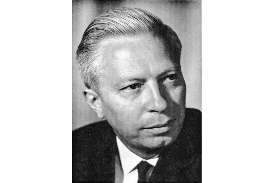 Ein mutiger und visionärer Unternehmer: Rudolf Loh im Jahre 1963.