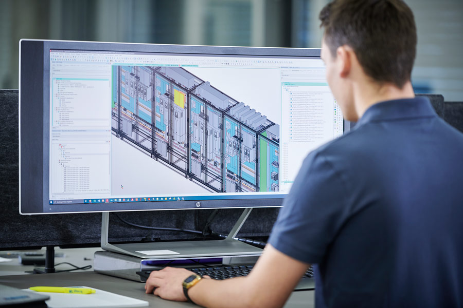 Engineering: Alle Maschinen der Althaus AG verarbeiten Daten aus Eplan Pro Panel, einer Software zur dreidimensionalen Aufbauplanung von Steuerungs- und Schaltanlagen.