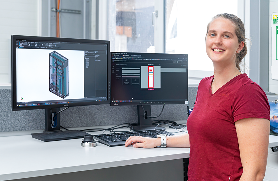 In der Software Eplan Pro Panel entsteht der digitale Zwilling des Schaltschranks. Dieser beinhaltet alle Informationen für nachgelagerte Prozesse und stellt diese für jeden weiteren Prozessschritt zur Verfügung. (© Rittal GmbH & Co. KG)