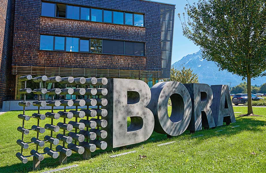 Alle Gebäude von BORA sind auf erneuerbare Energien umgestellt. (© Digital Fotogroup/Michael Koch)